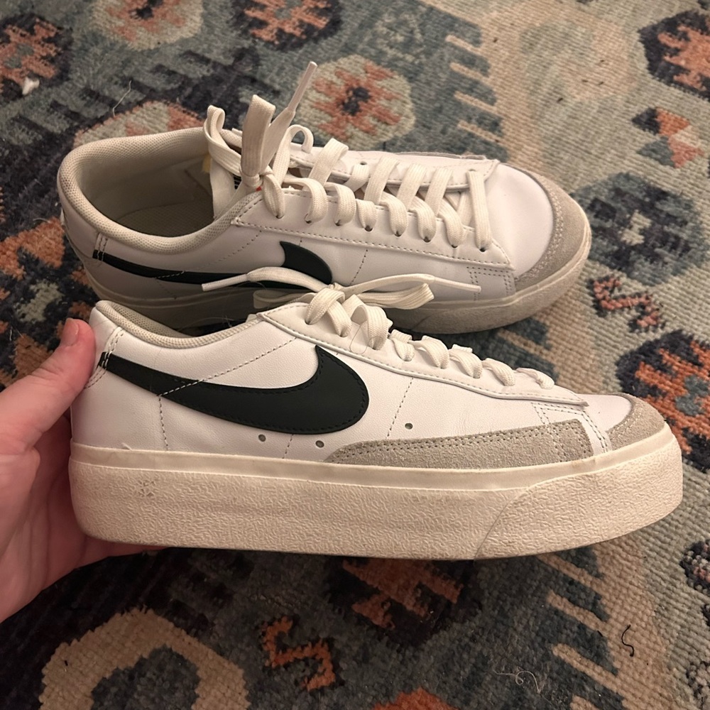 Size 7.5 Nike Blazer Low Platform Sneaker